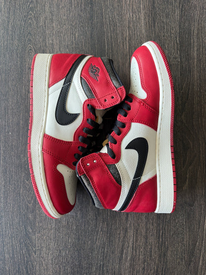 Jordan 1 Retro High OG Chicago Lost and Found (Grade school) (US 7Y) - No Box