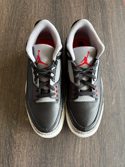 Jordan 3 Retro OG Black Cement (2024) (US 9.5) - No Box