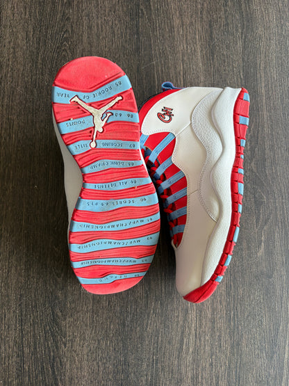 Jordan 10 Retro Chicago Flag (US 8.5)
