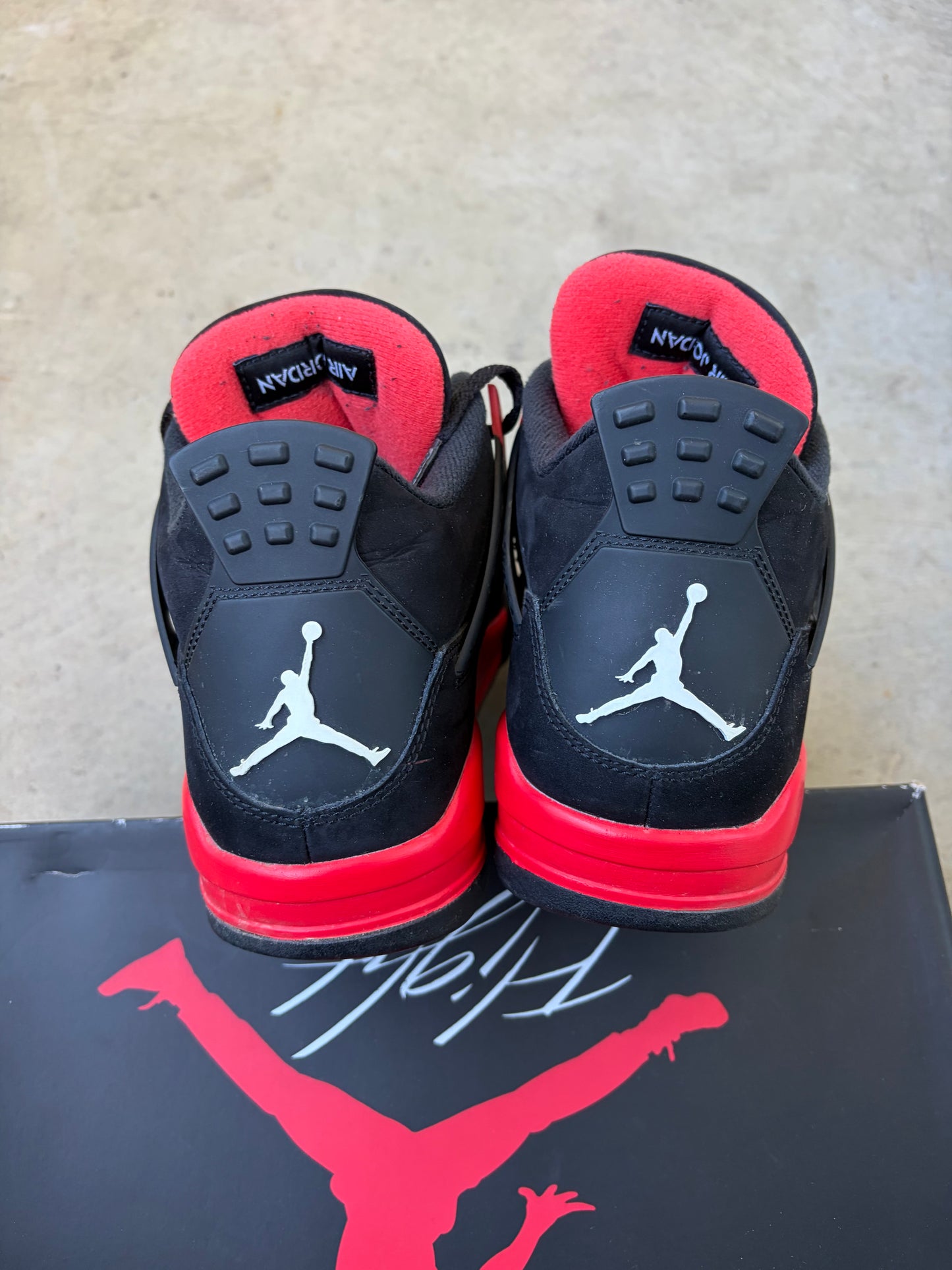 Jordan 4 Retro Red Thunder (Men's) (US 9.5)