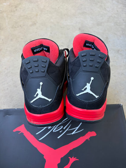 Jordan 4 Retro Red Thunder (Men's) (US 9.5)