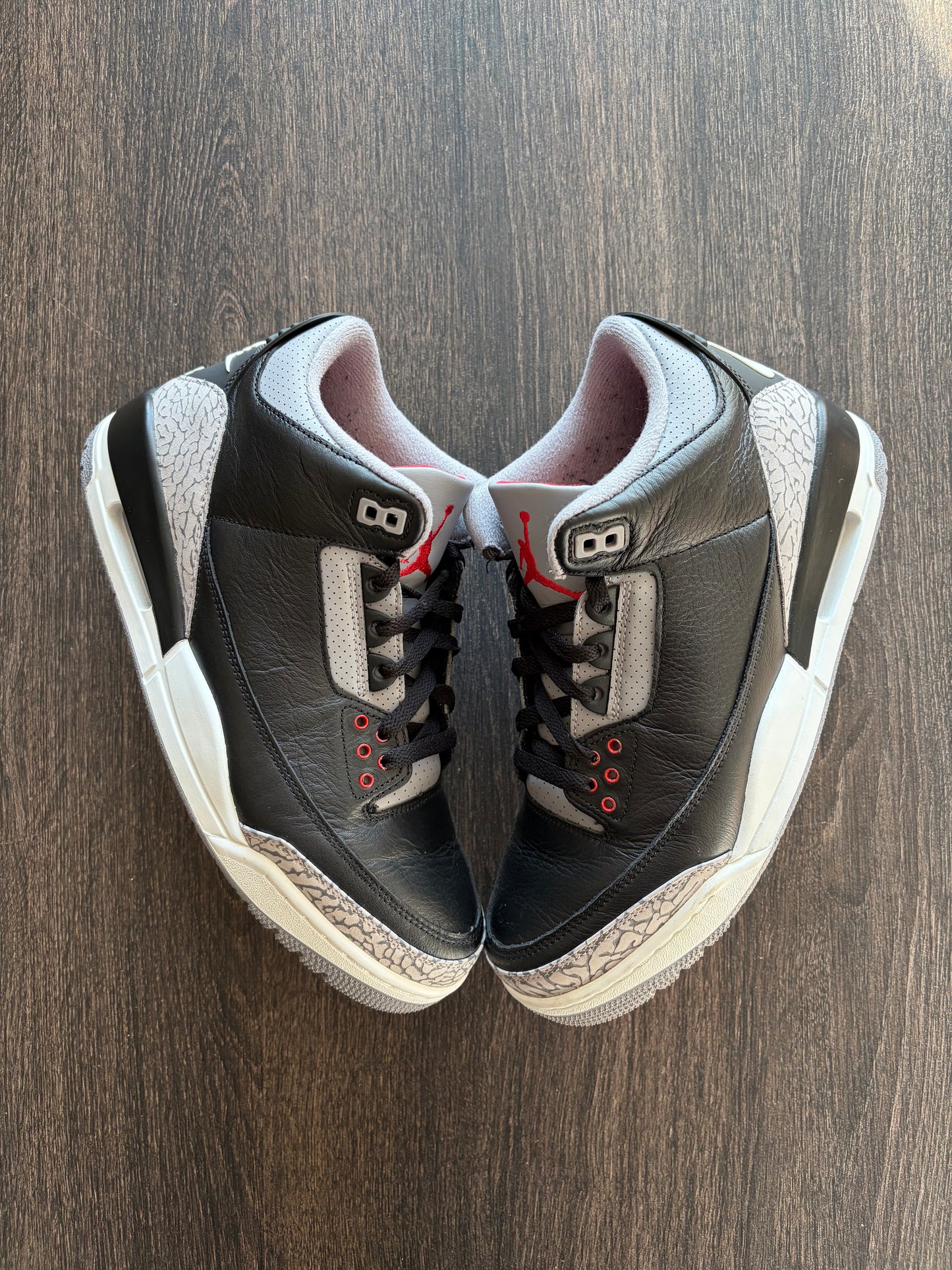 Jordan 3 Retro OG Black Cement (2024) (Men's) (US 9)