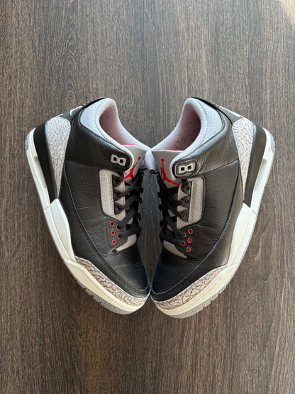 Jordan 3 Retro OG Black Cement (2024) (Men's) (US 9)