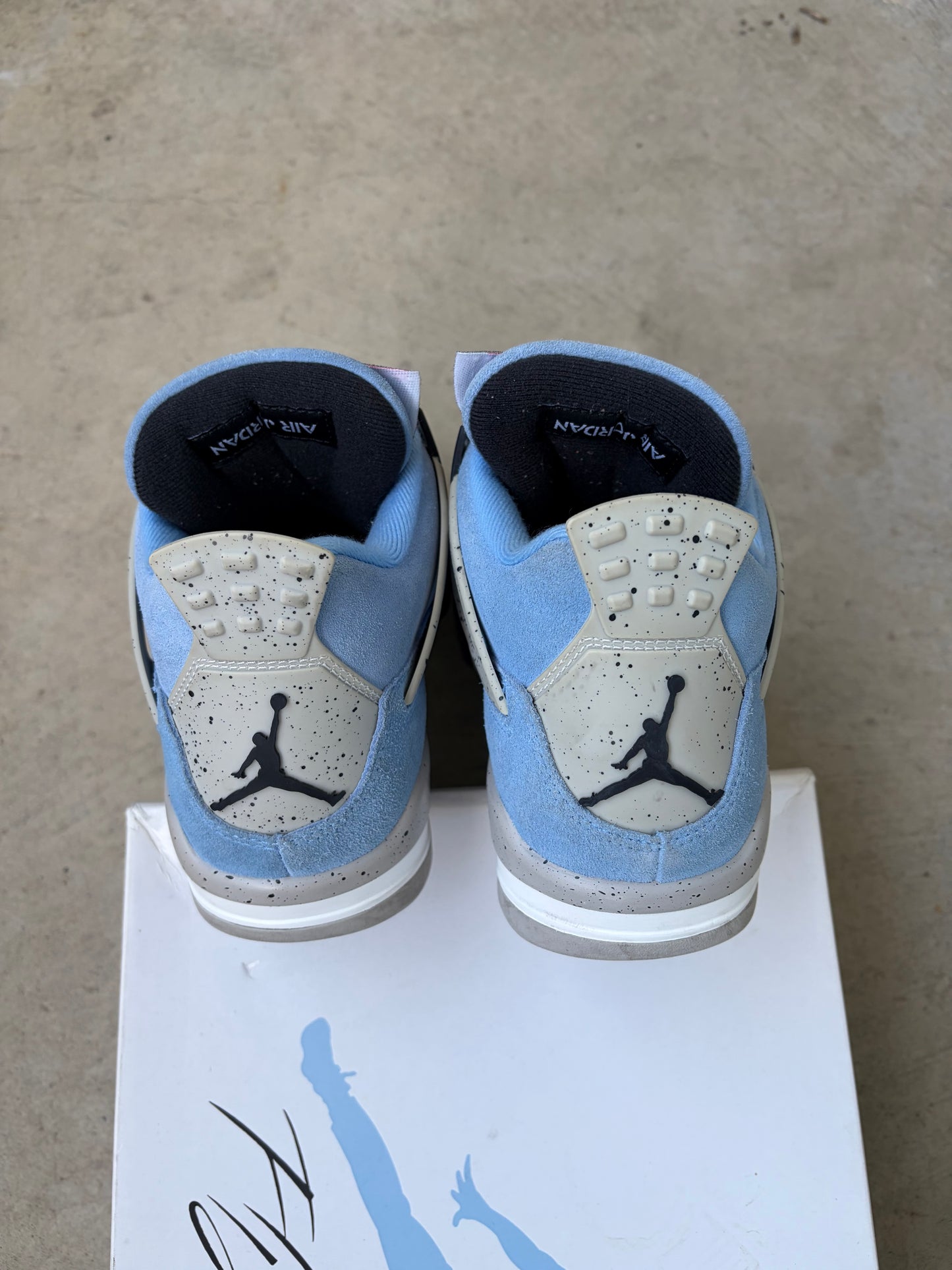 Jordan 4 Retro University Blue (Men's) (US 8)