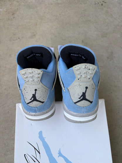 Jordan 4 Retro University Blue (Men's) (US 8)