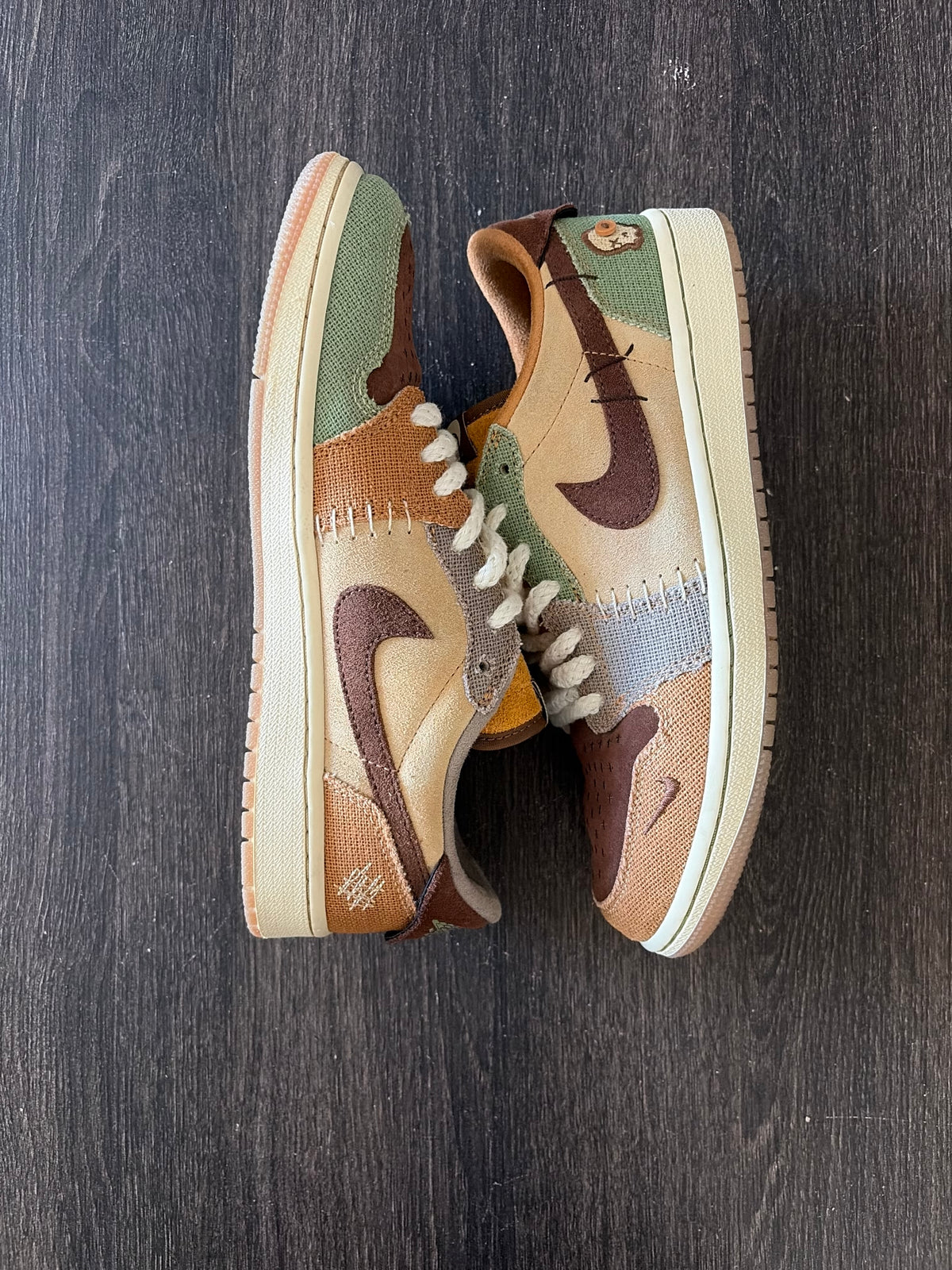 Jordan 1 Retro Low OG Zion Williamson Voodoo (US 9) - USED