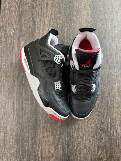 Jordan 4 Retro Bred Reimagined (US 9) - USED