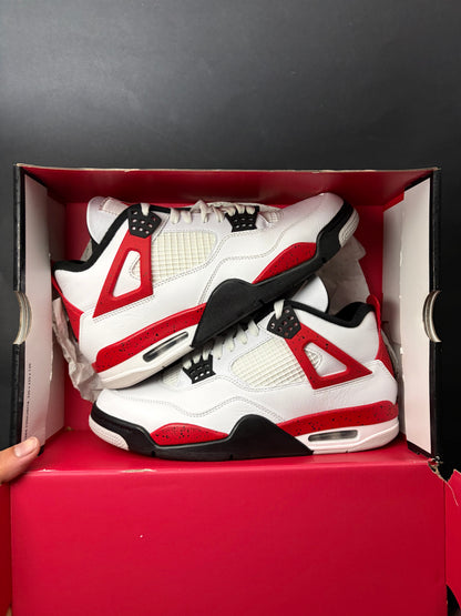 Jordan 4 Retro Red Cement (US 8.5) - USED