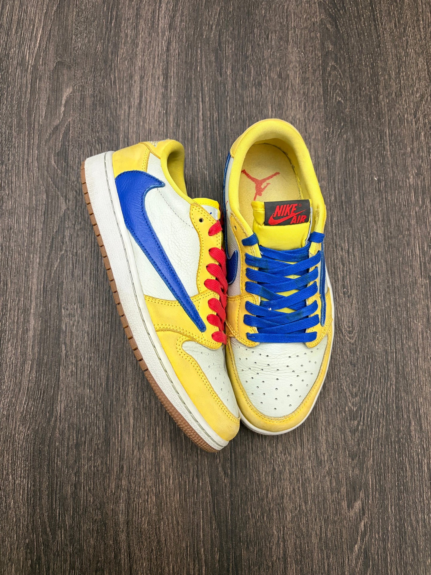 Jordan 1 Retro Low OG SP Travis Scott Canary (Women's)