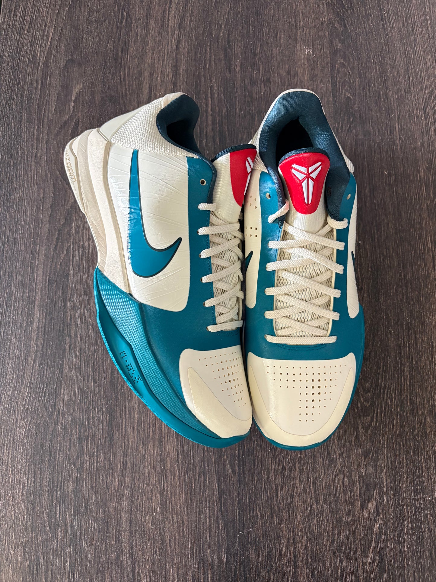 Nike Kobe 5 Protro Caitlin Clark Coconut Milk Spruce (US10) - USED