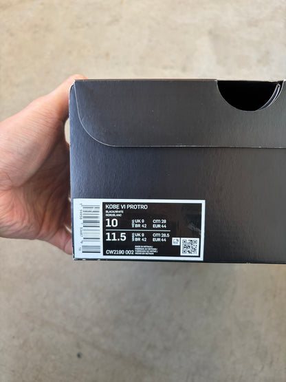 Nike Kobe 6 Protro Mambacita Sweet 16 (Men's) (US 10)