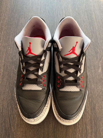 Jordan 3 Retro OG Black Cement (2024) (Men's) (US 9)