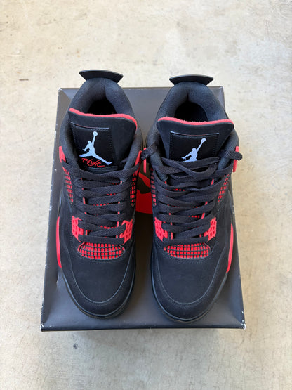 Jordan 4 Retro Red Thunder (Men's) (US 9.5)