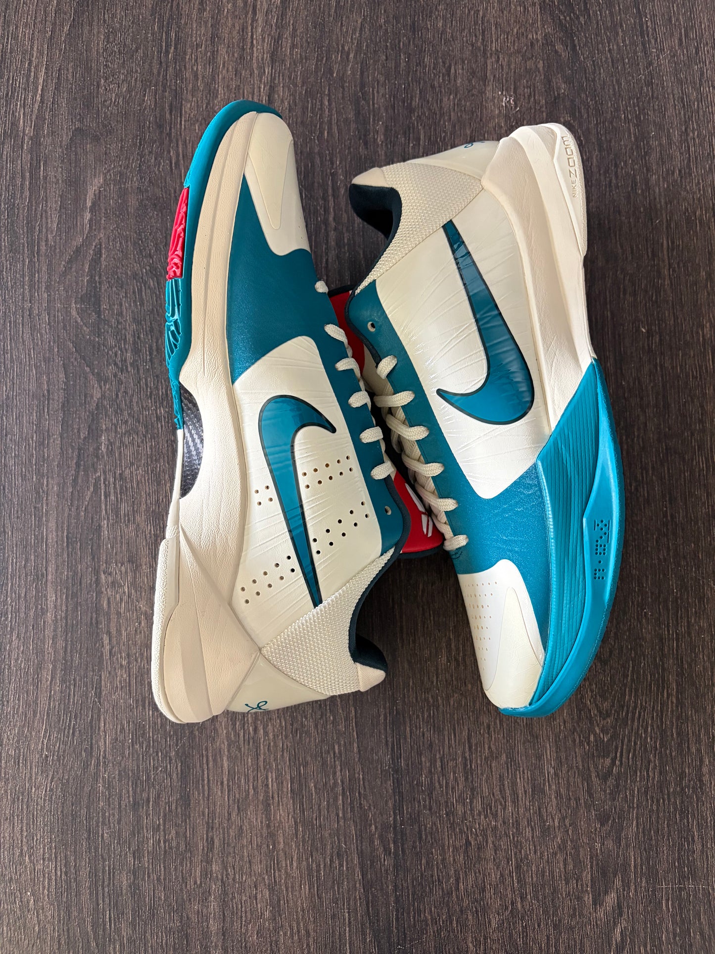 Nike Kobe 5 Protro Caitlin Clark Coconut Milk Spruce (US10) - USED