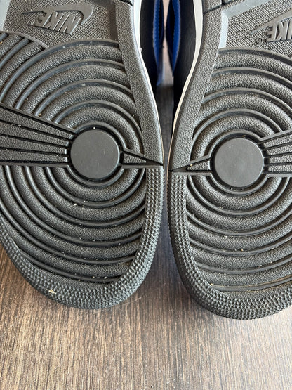Jordan 1 Mid Hyper Royal Tumbled Leather (US 10.5) - USED