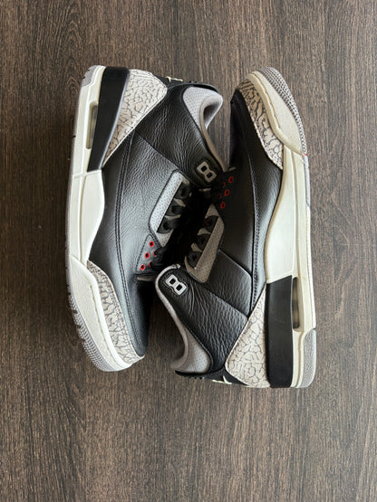 Jordan 3 Retro OG Black Cement (2024) (US 9.5) - No Box