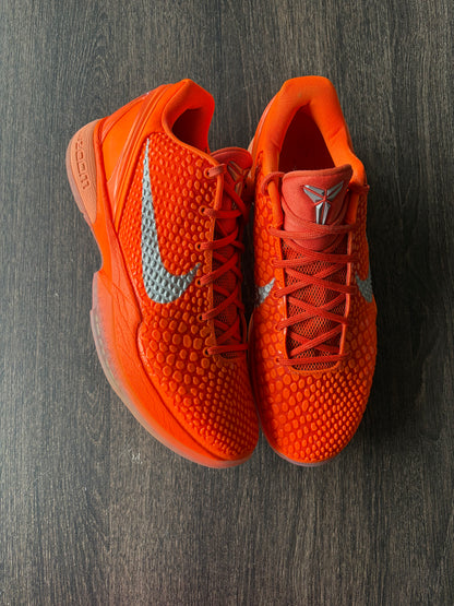 Nike Kobe 6 Protro Total Orange (US 10) - Flaw