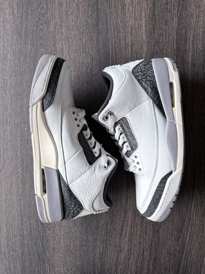 Jordan 3 Retro Cement Grey (US 11)