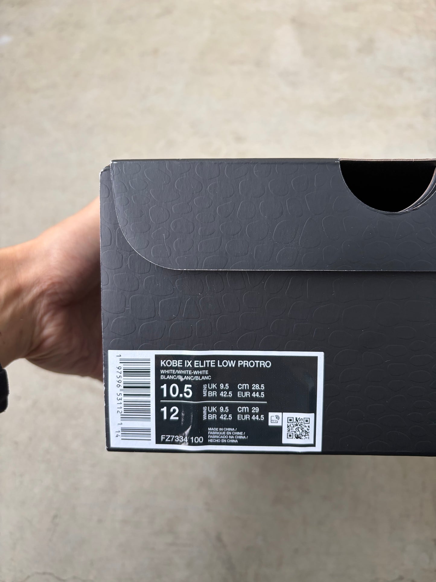Nike Kobe 9 Elite Low Protro Halo (Men's) (US 10.5)