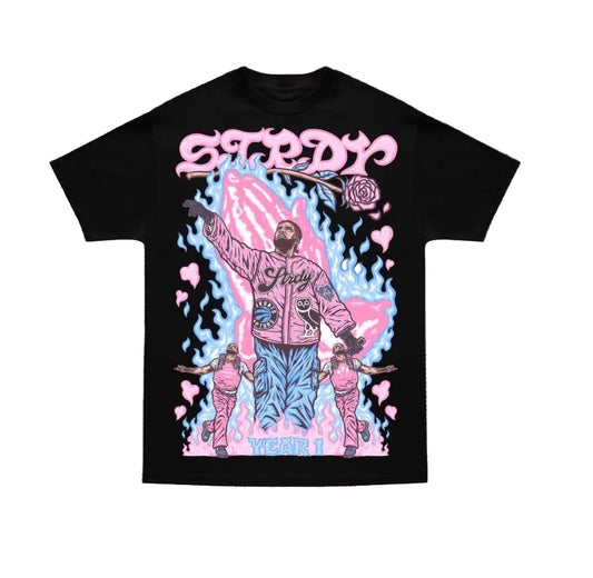 Certified Loverboy Strdy Array Graphic Tee