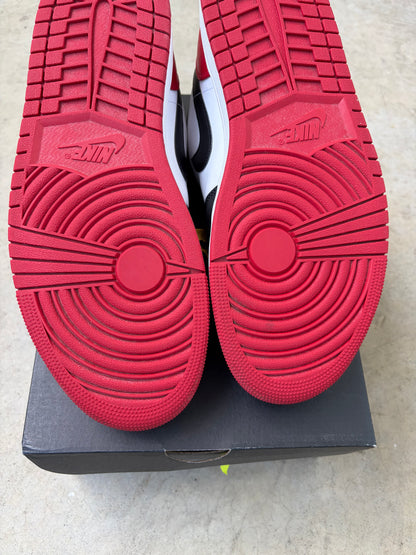 Jordan 1 Low Bred Toe 2.0 (Men's) (US 10.5)