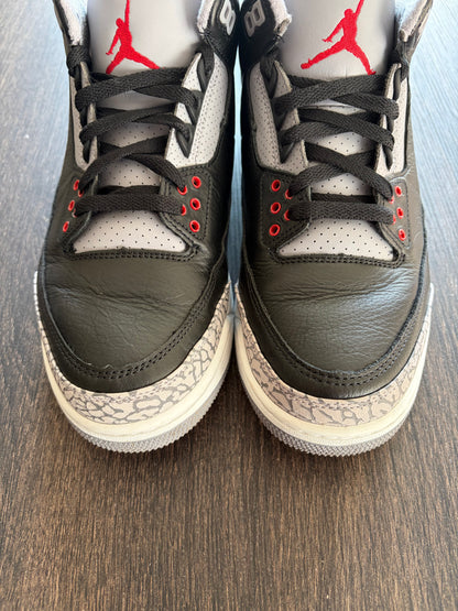 Jordan 3 Retro OG Black Cement (2024) (Men's) (US 9)