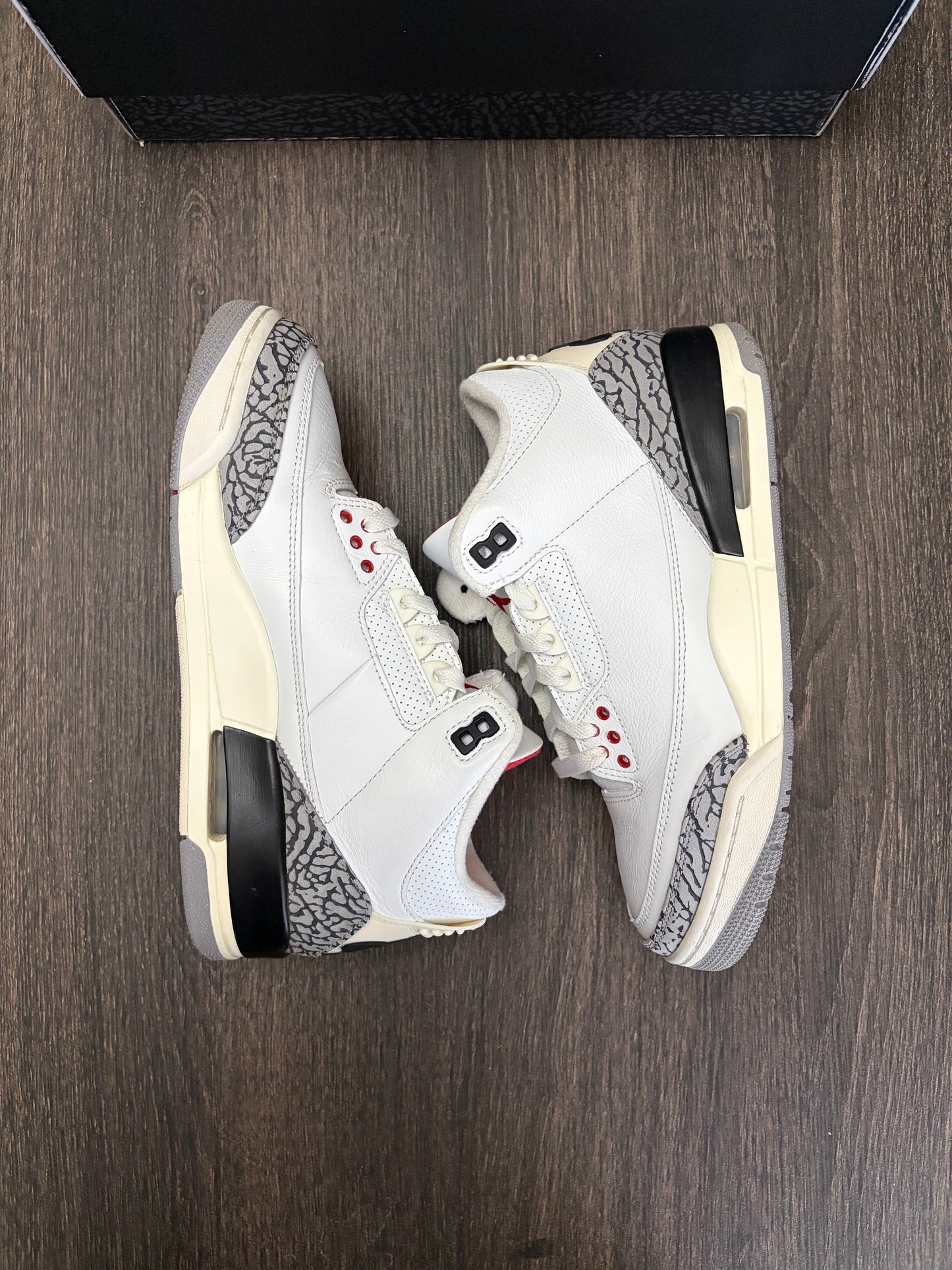 Jordan 3 Retro White Cement Reimagined (Men's) (US 7)