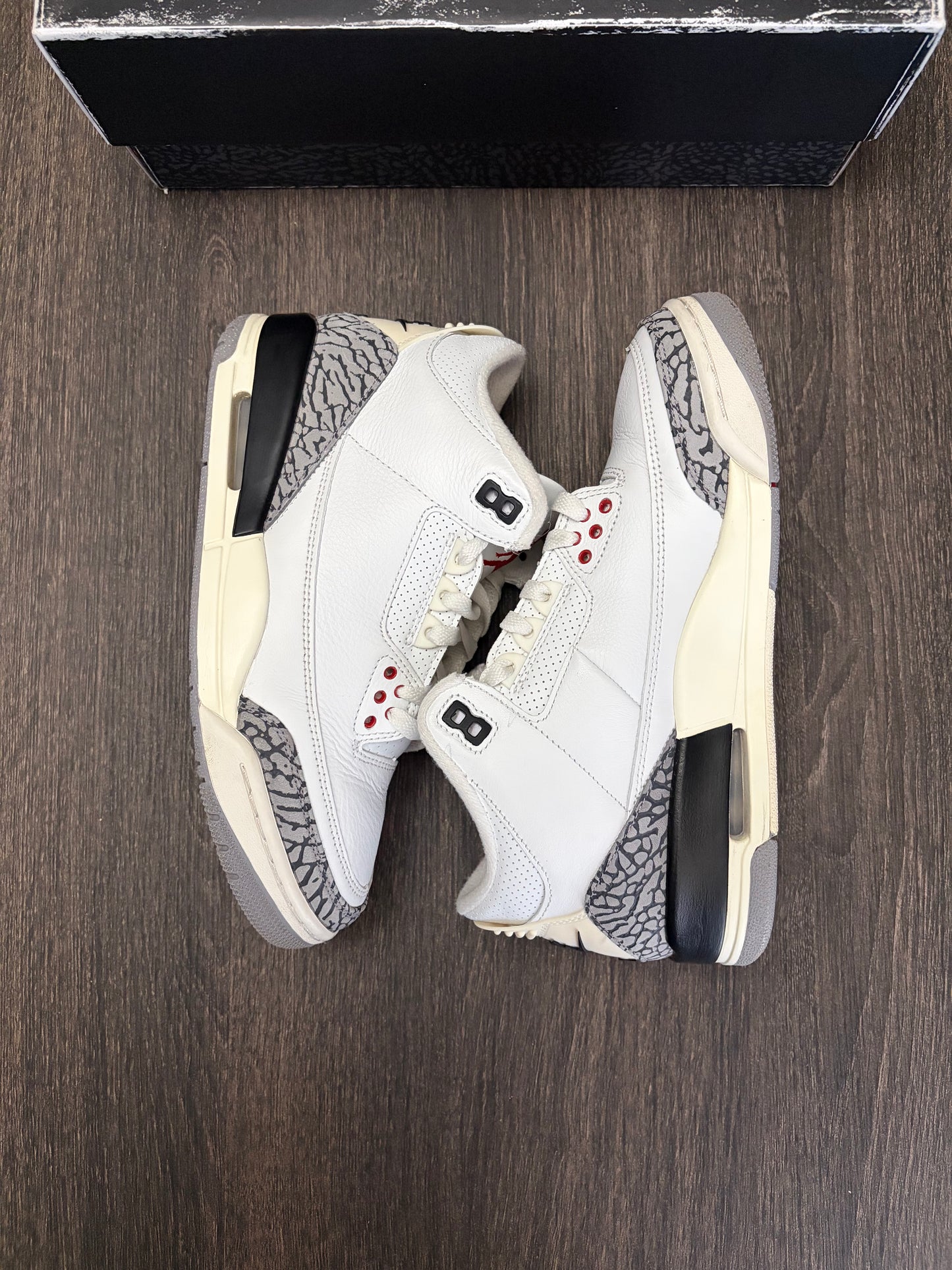 Jordan 3 Retro White Cement Reimagined (Men's) (US 7)