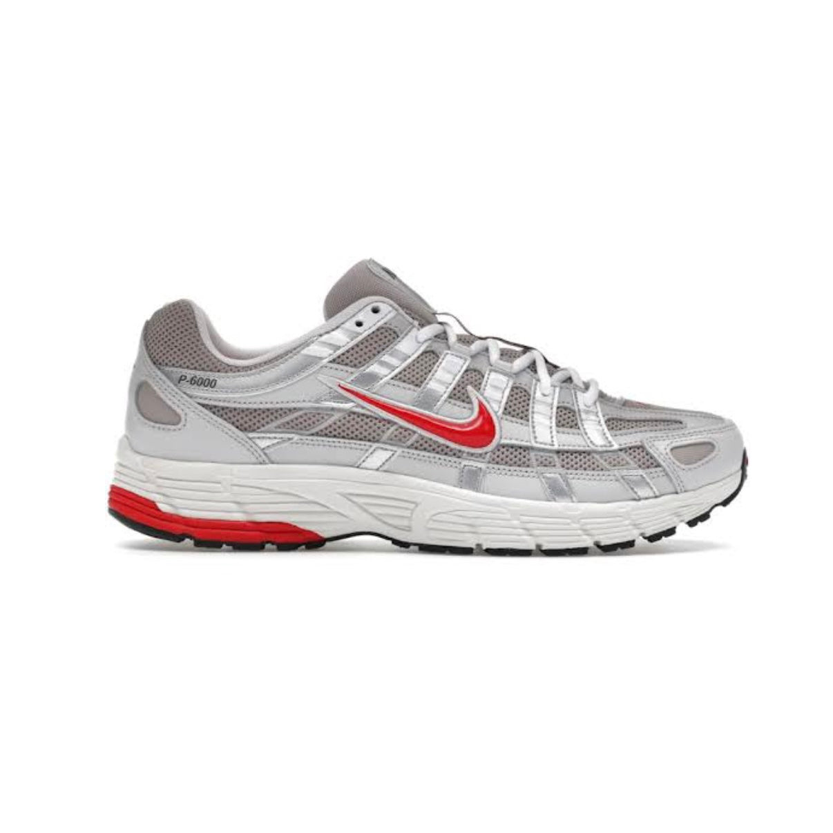 Nike P-6000 Grey Fire Red (Men’s)