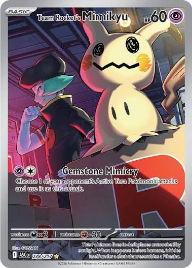 Team Rocket's Mimikyu (me02.5#238)