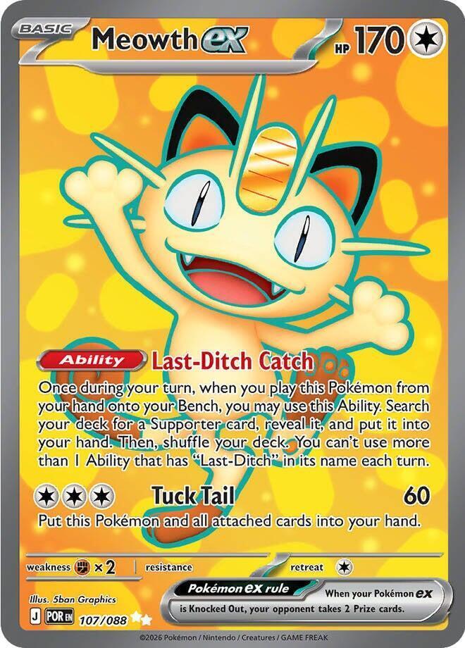 Meowth ex (me03#107)