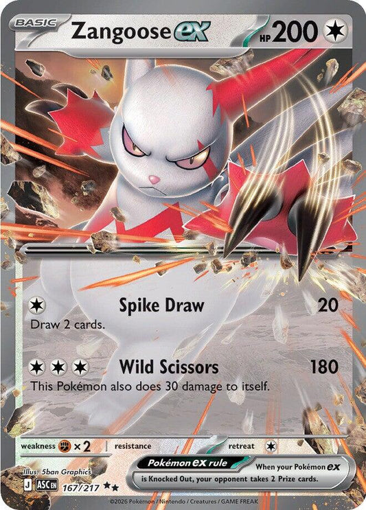 Zangoose ex (me02.5#167)