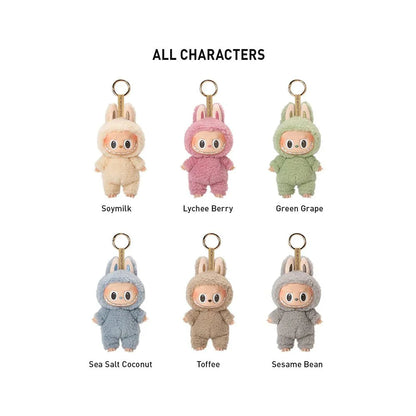 Pop Mart Labubu The Monsters Exciting Macaron Vinyl Plush Pendant Single Blind Box