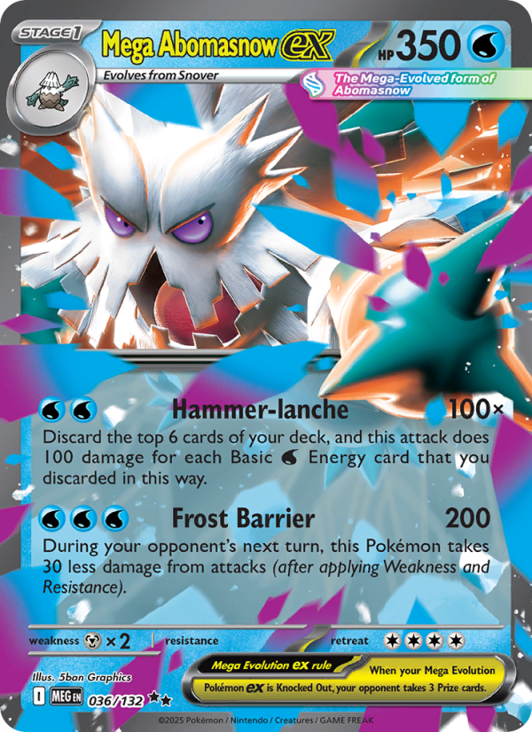 Image for card Mega Abomasnow ex