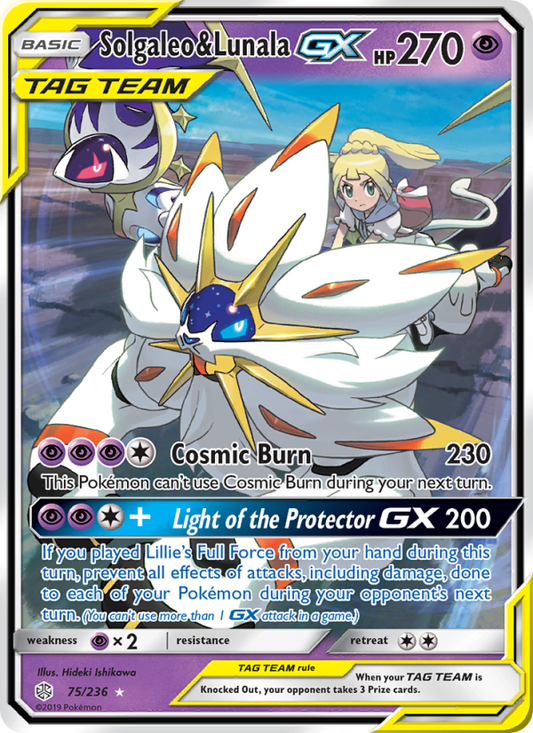 Image for card Solgaleo & Lunala GX