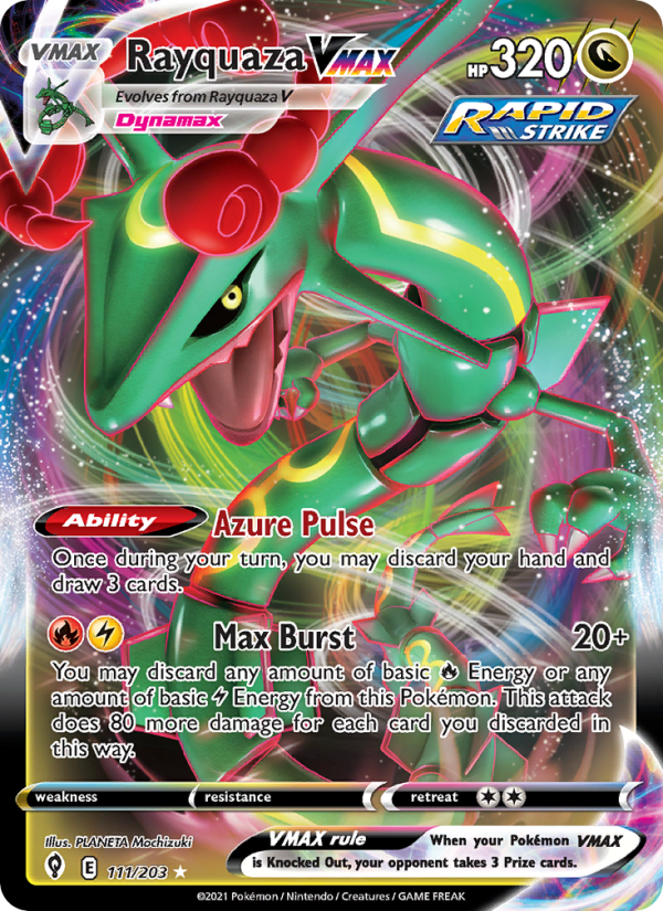 Image for card Rayquaza VMAX