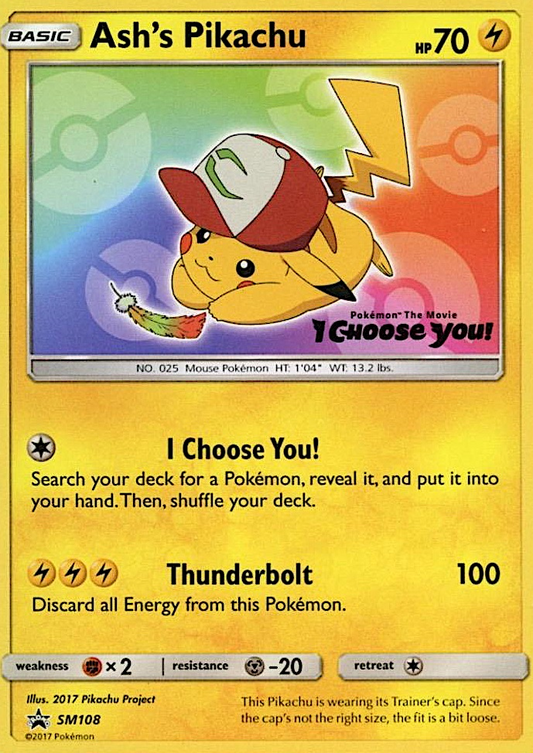 Image for card Ash's Pikachu