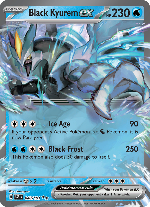 Image for card Black Kyurem ex