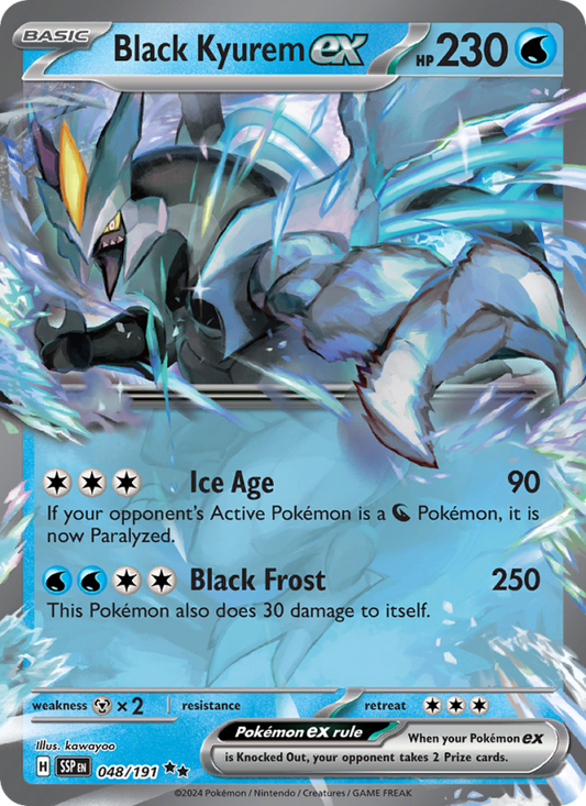 Image for card Black Kyurem ex
