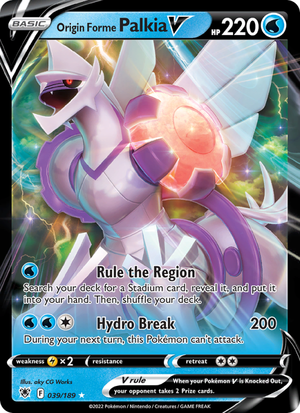 Image for card Origin Forme Palkia V