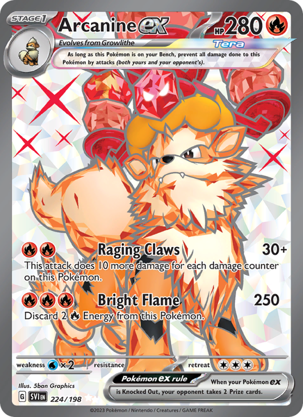 Image for card Arcanine ex