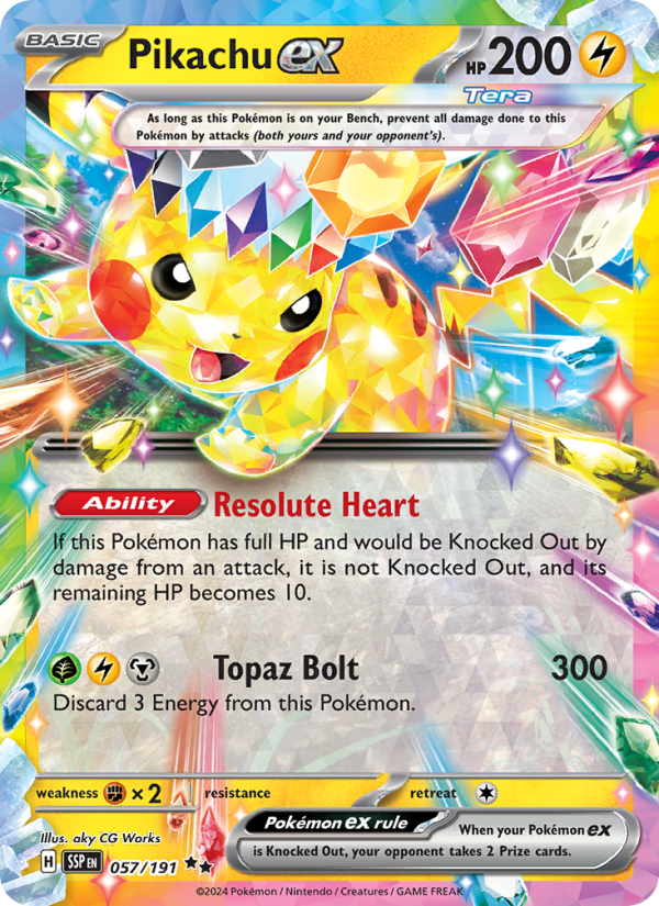 Image for card Pikachu ex