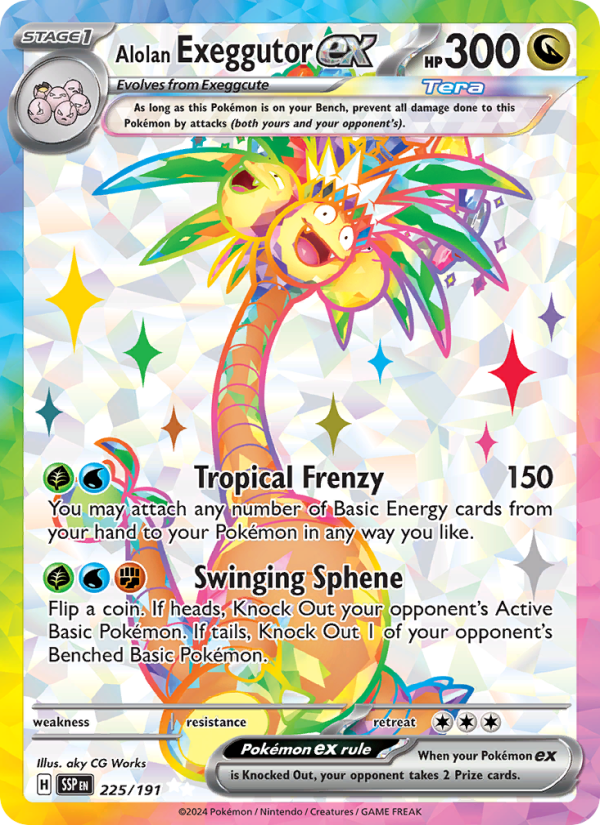 Image for card Alolan Exeggutor ex
