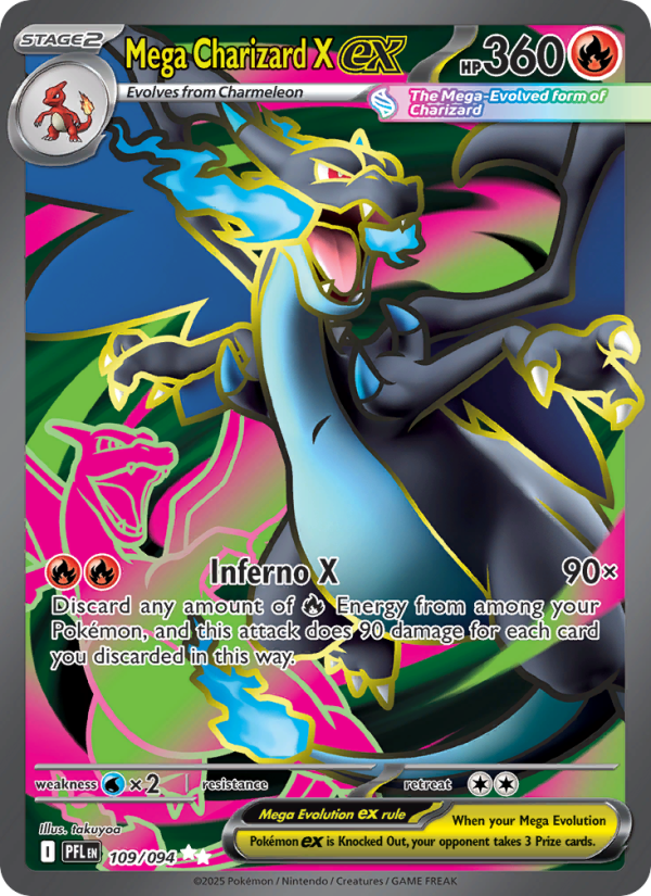 Image for card Mega Charizard X ex