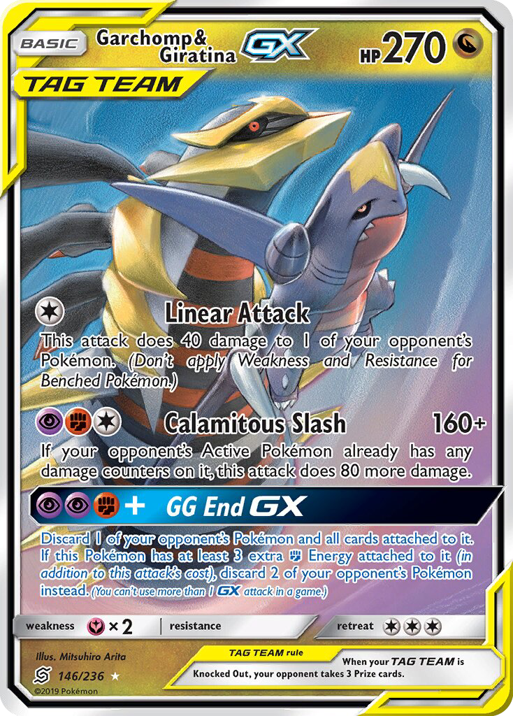 Image for card Garchomp & Giratina GX