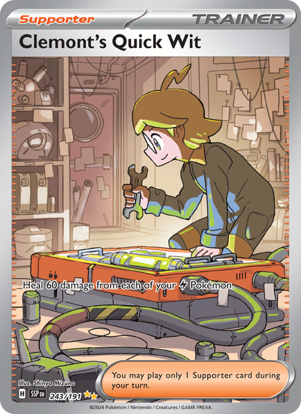 Image for card Clemont's Quick Wit