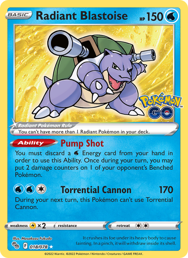 Image for card Radiant Blastoise