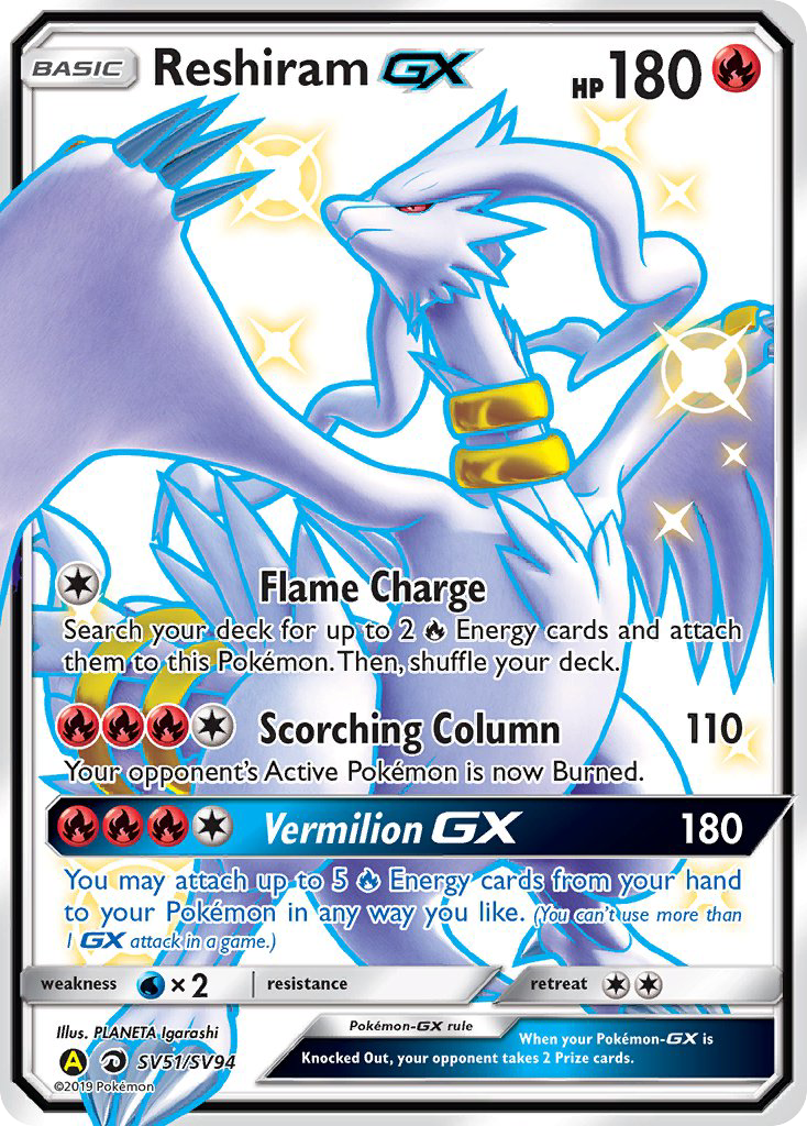 Image for card Reshiram-GX