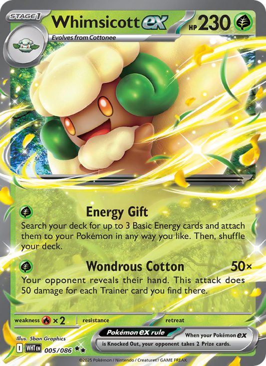 Image for card Whimsicott ex
