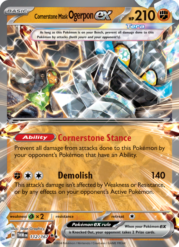 Image for card Cornerstone Mask Ogerpon ex